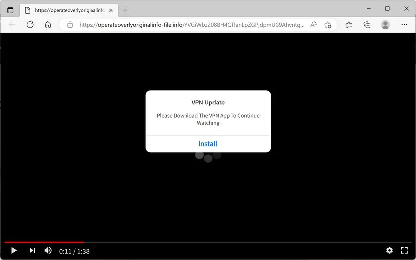 Image: Operateoverlyoriginalinfo-file.info browser redirect