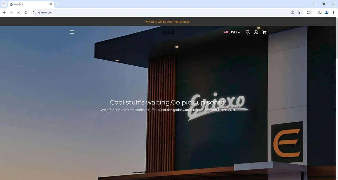 Eriexo.com Store Scam - Don't Become Their Victim 1 Eriexo.com scam