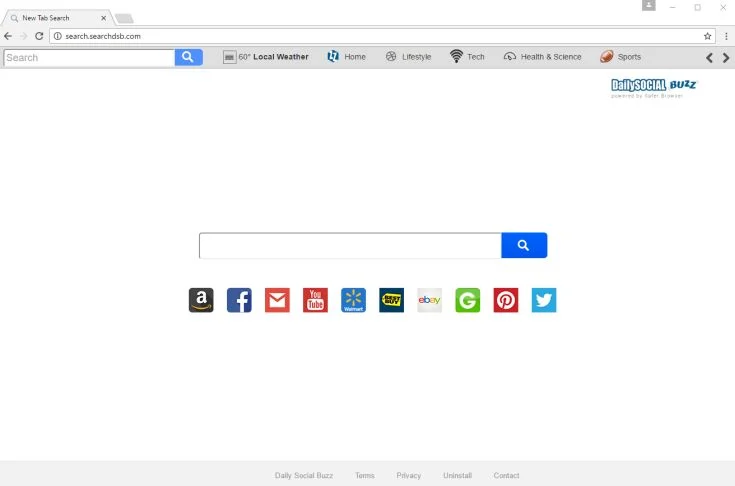 Search.searchdsb.com homepage