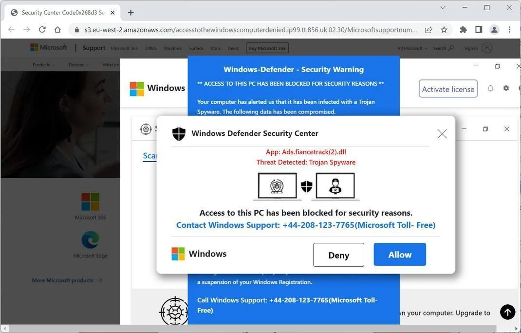 Image: App Ads.fiancetrack(2).dll Scam