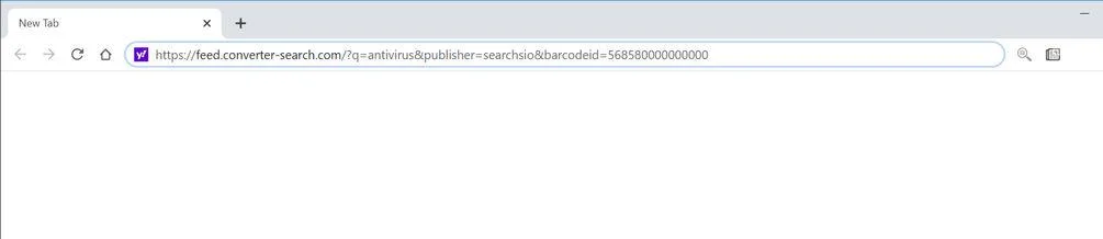 Remove Converter-search.com redirect (Virus Removal Guide) 1 Image: Chrome browser is redirected to Converter-search.com