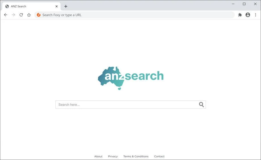 Remove Anzsearch.com.au browser hijacker (Virus Removal Guide) 1 Image: Chrome browser is redirected to Anzsearch.com.au