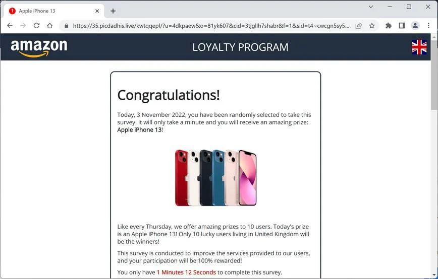 How To Remove Picdadhis.live Ads (Virus Removal Guide) 1 Image: Picdadhis.live Fake Survey
