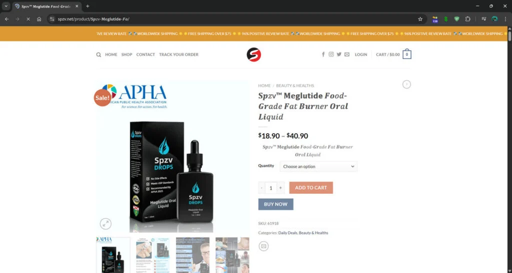 Spzv Drops - Scam or Legit? Read This Before Buying It 1 Spzv Drops scam