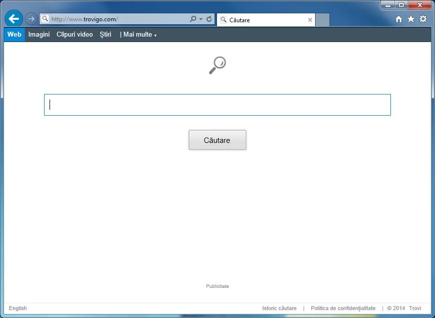 [Image: Trovigo.com virus]