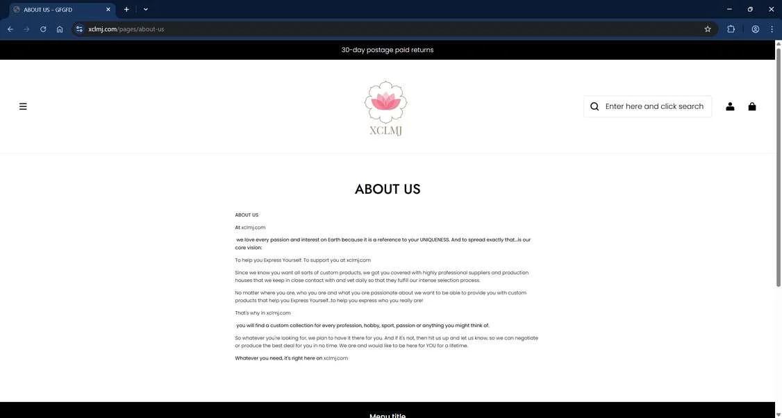 Xclmj.com Store Scam - Do Not Become a Victim 1 Xclmj.com scam