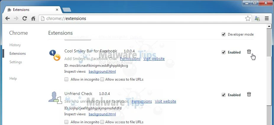 [Image: Unfriend Check Chrome extension]