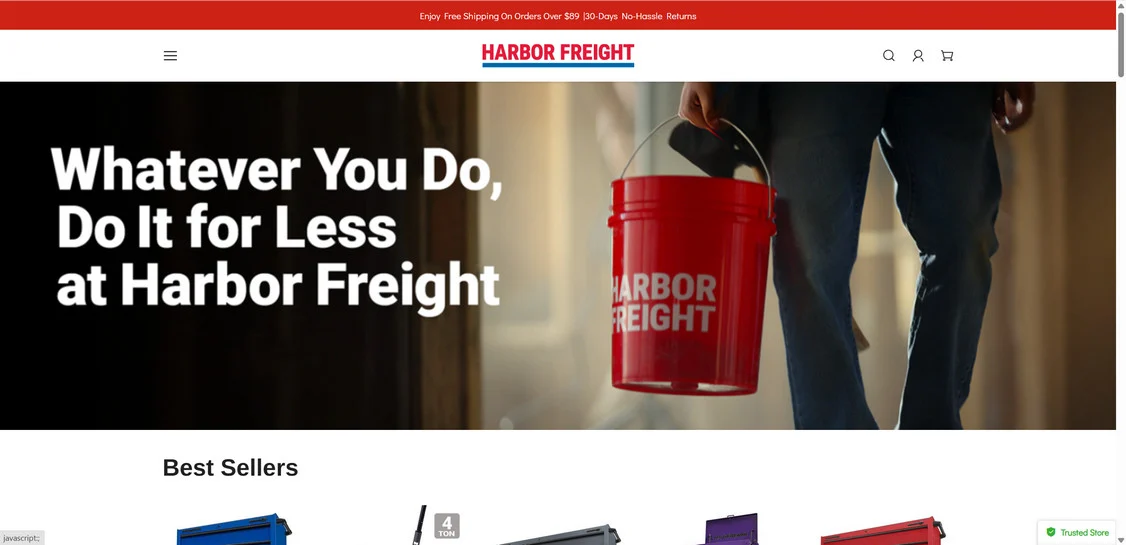 Harborfrieghtus.com scam