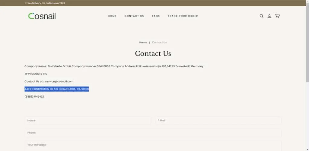 Cosnail.com Scam Store: What You Need To Know 1 cosnail.com scam