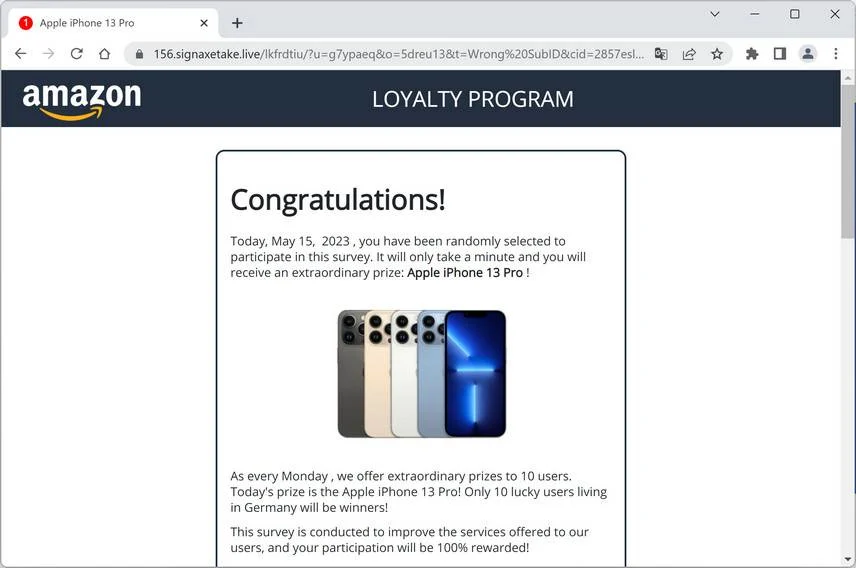 signaxetake.live ad