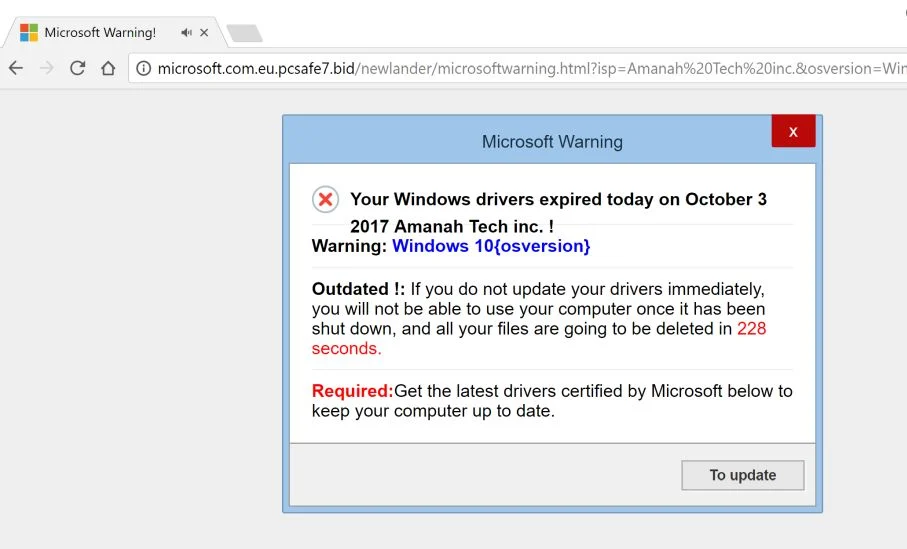 microsoft.com.eu.pcsafe7.bid adware microsoft.com.eu.pcsafe7.bid adware scam