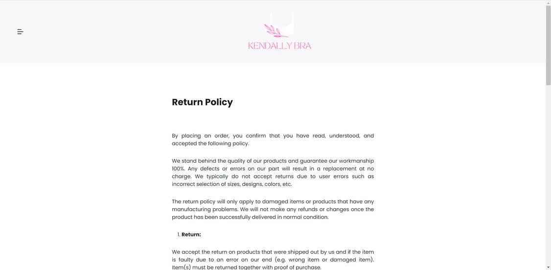 kendally.com scam