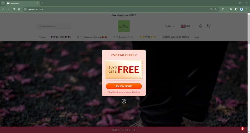 Spotworlds.com Store Exposed as a Scam - Facts Inside 1 Spotworlds.com scam