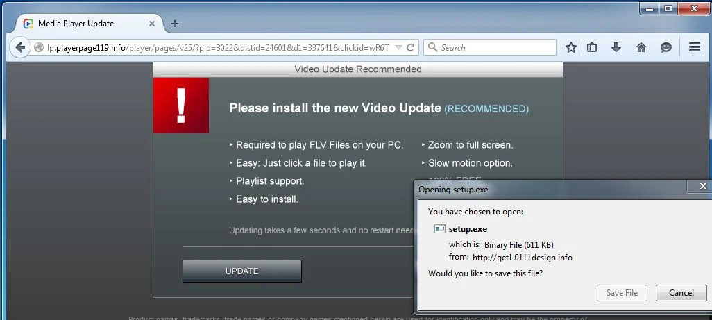 lp.playerpage119.info virus