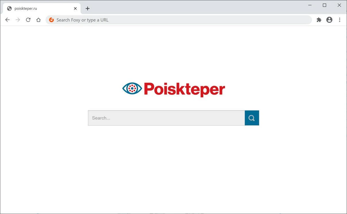 Remove Poiskteper.ru browser hijacker (Virus Removal Guide) 1 Image: Chrome browser is redirected to Poiskteper.ru