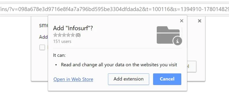 Infosurf Adware