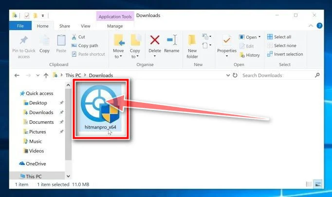 Double-click on the HitmanPro setup file Double-click on the HitmanPro setup file - Help Guide