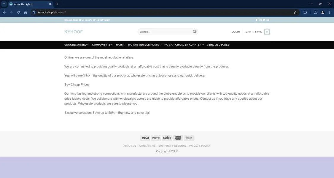 Kyhoof.shop scam