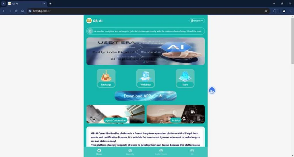 Hhmzbg.com Crypto Scam - Read Our Findings Here 1 Hhmzbg.com scam