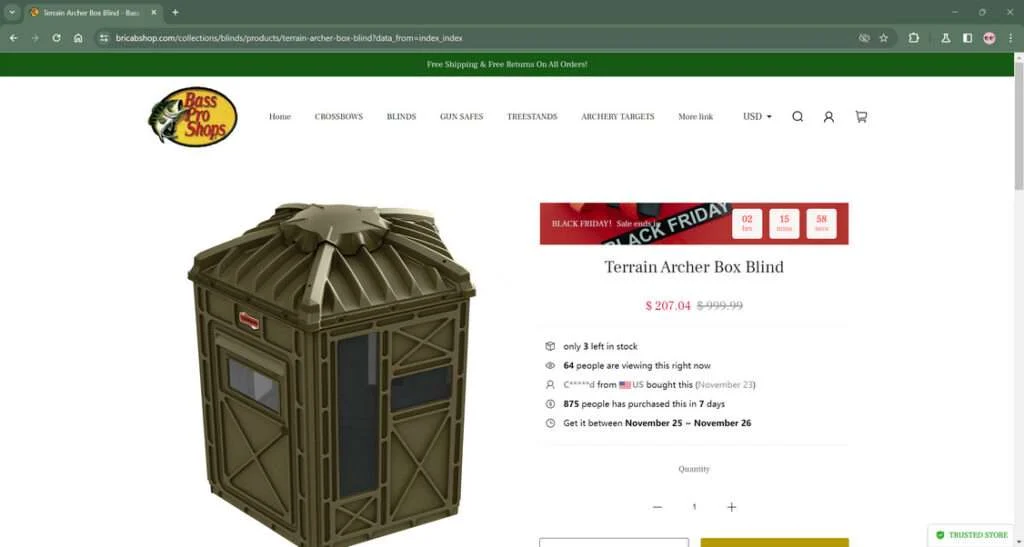 bricabshop.com scam