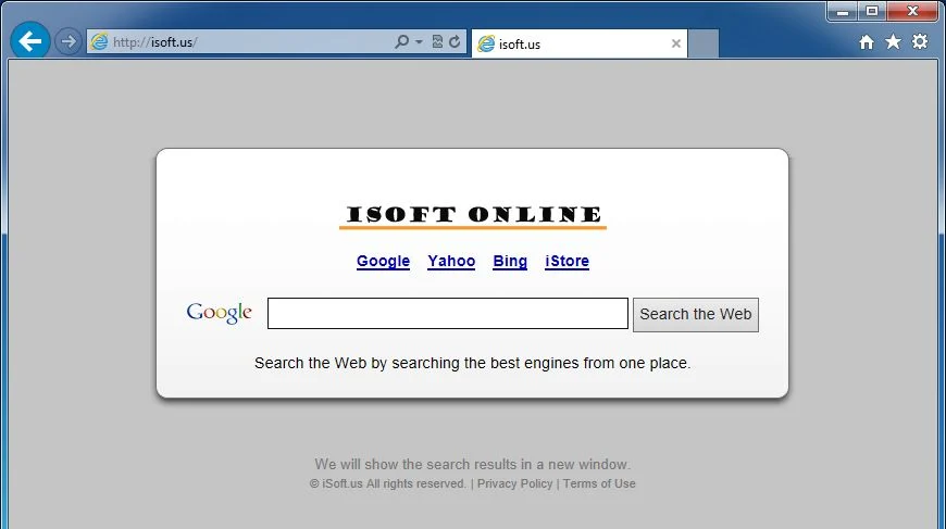[Image: Isoft Online virus]