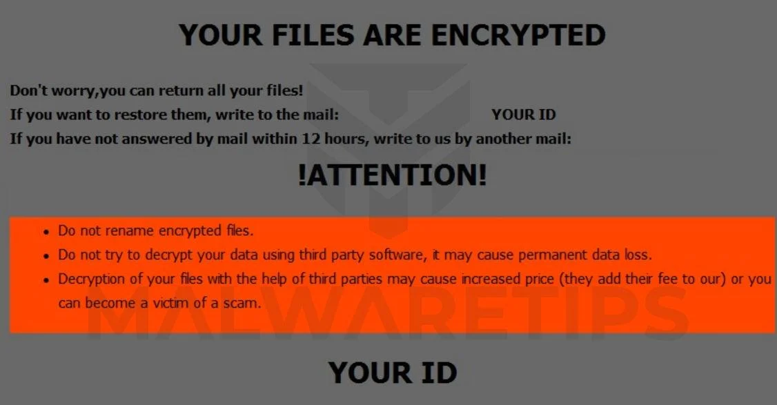 Image: FOUR ransomware