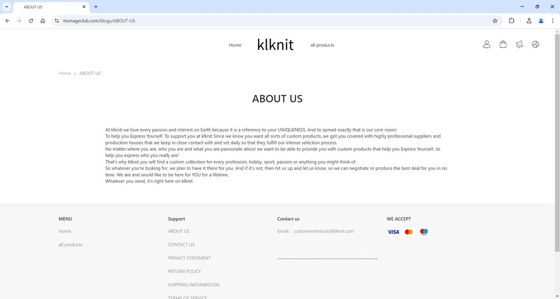 Homageclub.com Scam Store: What You Need To Know 1 Homageclub.com scam