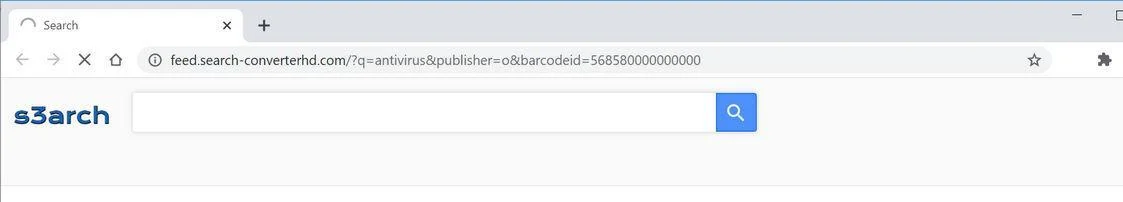 Remove Search-converterhd.com redirect (Virus Removal Guide) 1 Image: Chrome browser is redirected to Search-converterhd.com