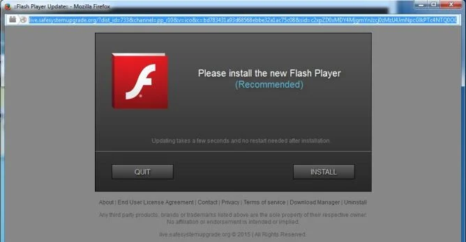 live.safesystemupgrade.org virus