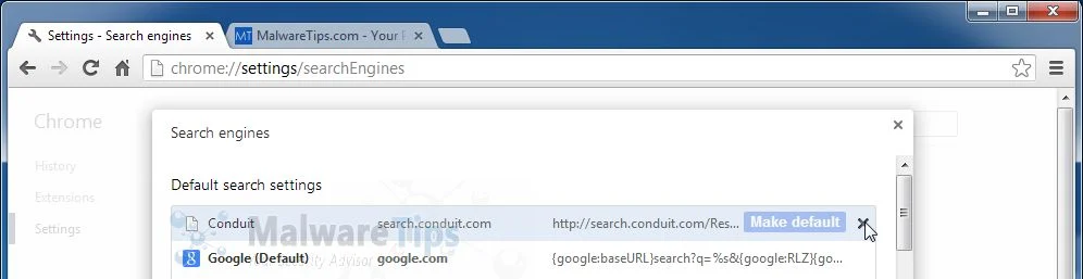 [Image: Conduit Search Chrome removal]