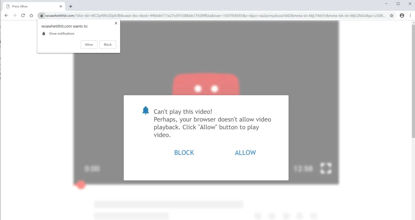 How to remove Woawhetithit.com pop-up ads (Virus Removal Guide) 1 woawhetithit.com redirect virus