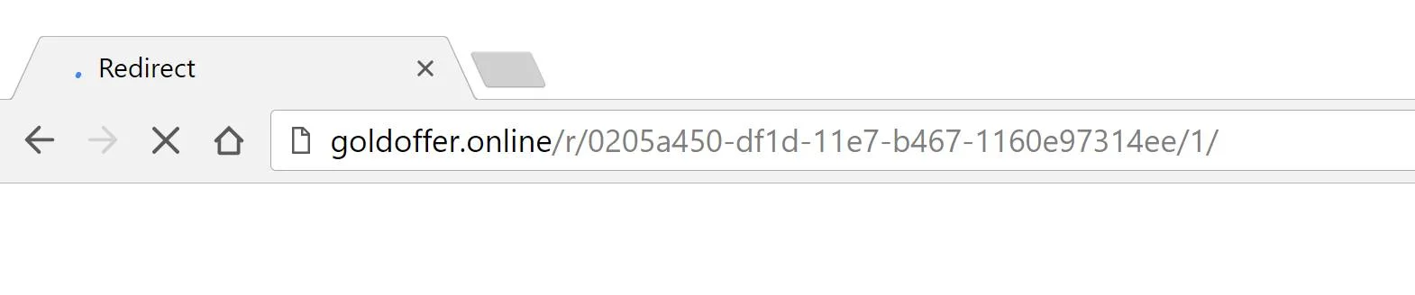 Goldoffer.online redirect virus