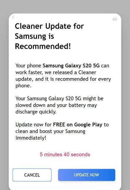 Image: My-cleaner.info Ads