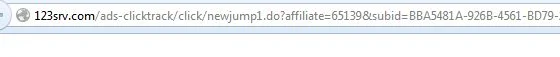 [Image: 123srv.com pop-up virus]