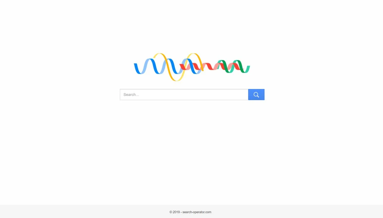Image: Chrome browser is redirected to the Search-operator.com site