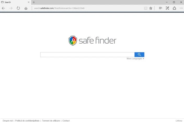Safe Finder homepage
