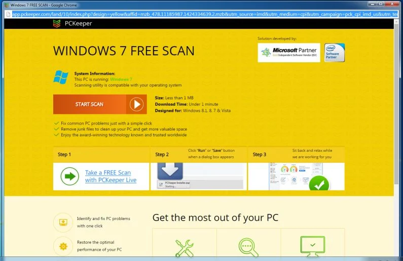 Windows 7 Free Scan