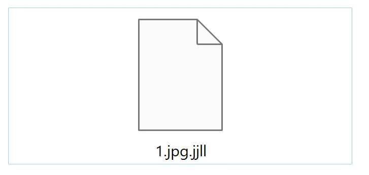 Image: JJLL Ransomware Encrypted Files