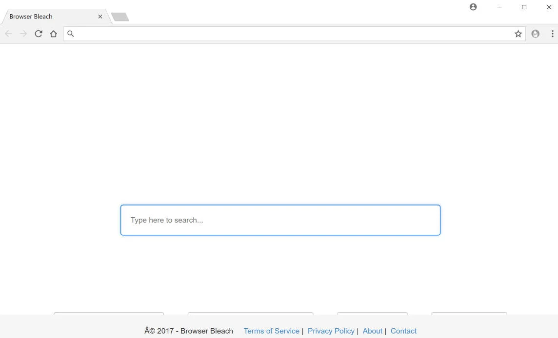 Browser Bleach Search