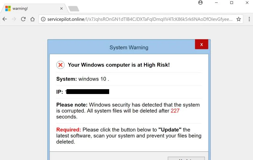 servicepilot.online redirect servicepilot.online redirect virus