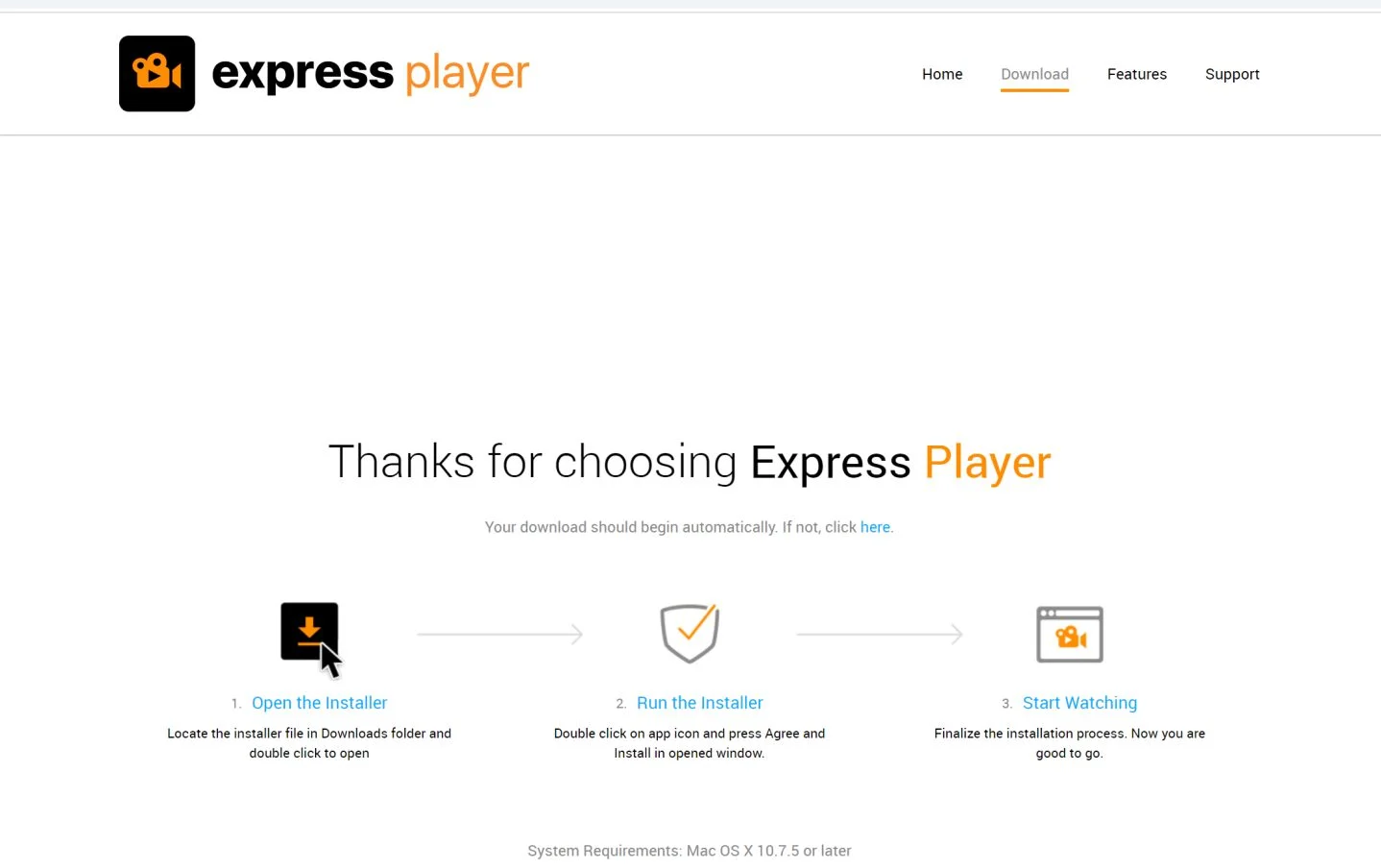 Express Player Adware