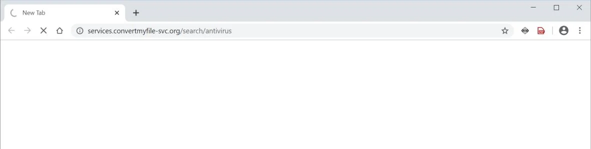 Remove Services.convertmyfile-svc.org redirect (Virus Removal Guide) 1 Image: Chrome browser is redirected to Services.convertmyfile-svc.org