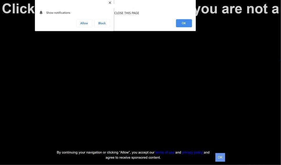 Remove Ngcomplesf.top pop-up ads (Virus Removal Guide) 1 Image: Chrome browser is redirected to Ngcomplesf.top