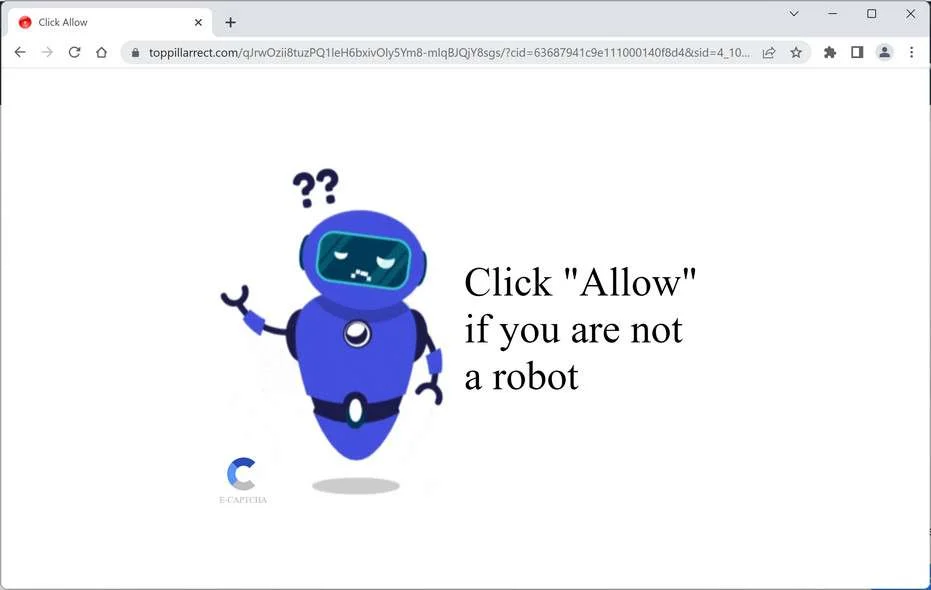 Image: Toppillarrect.com Ads
