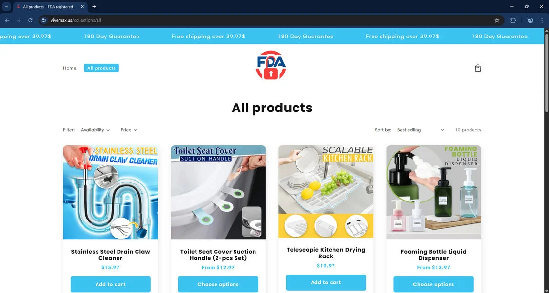 Vivemax.us Scam Store: What You Need To Know 1 Vivemax.us scam