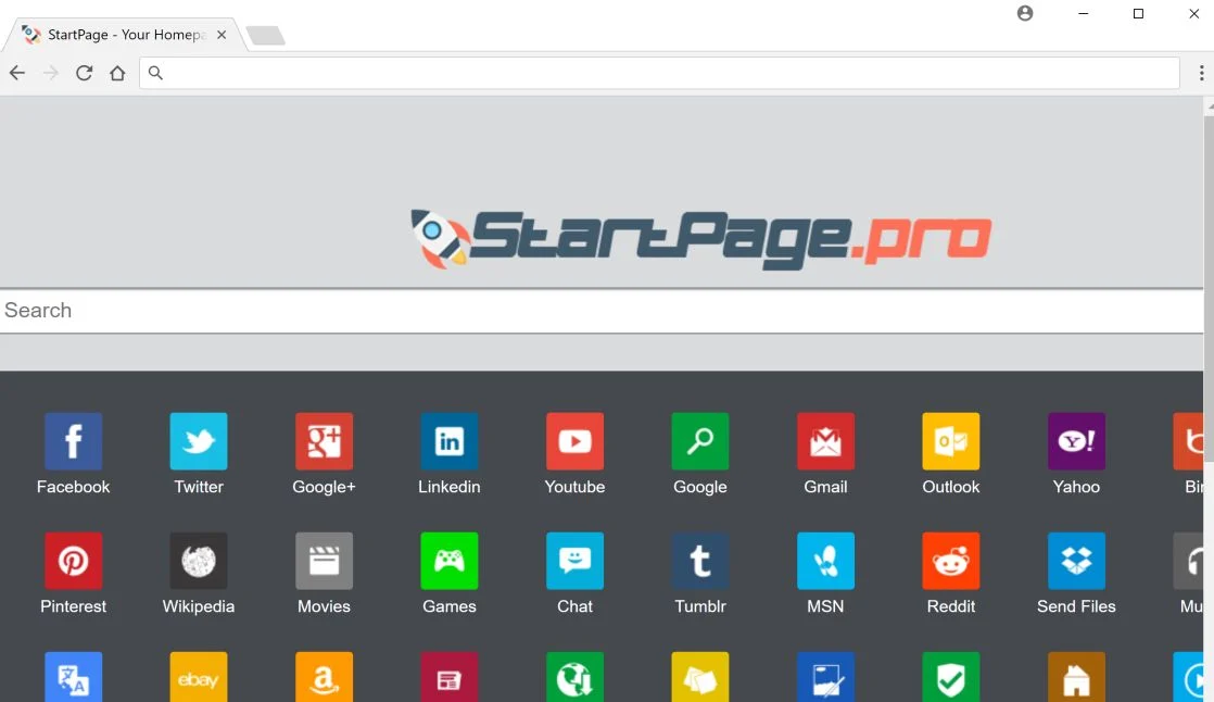 StartPage.pro Redirect Virus