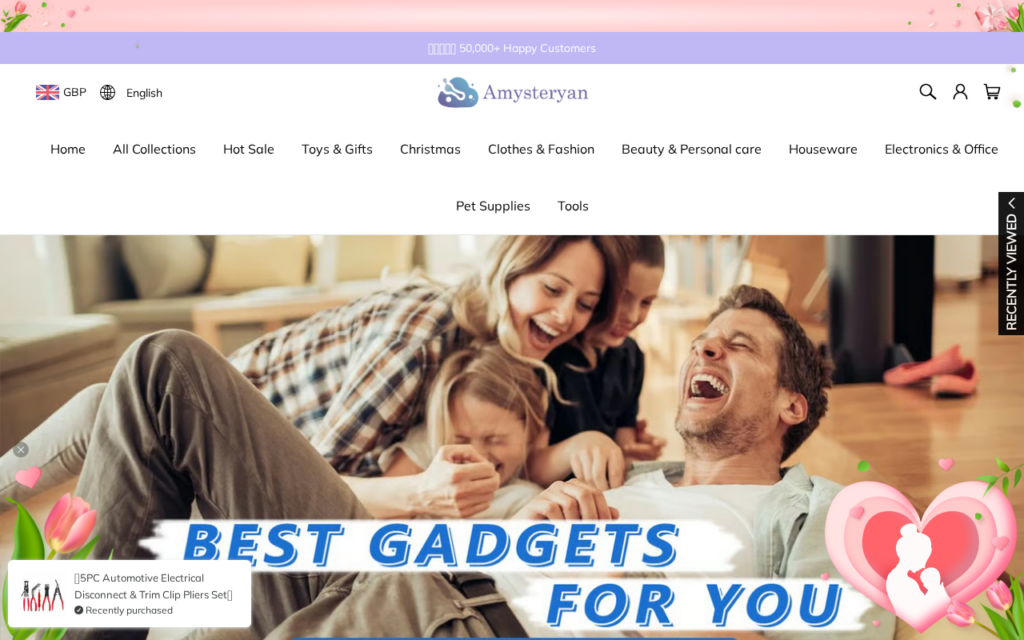 Amysteryan.com EXPOSED - Safe Store or Scam? Our Findings 1 Amysteryan.com scam