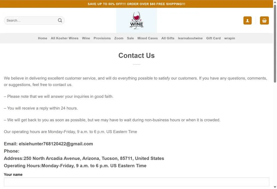 bestlovewine.com scam