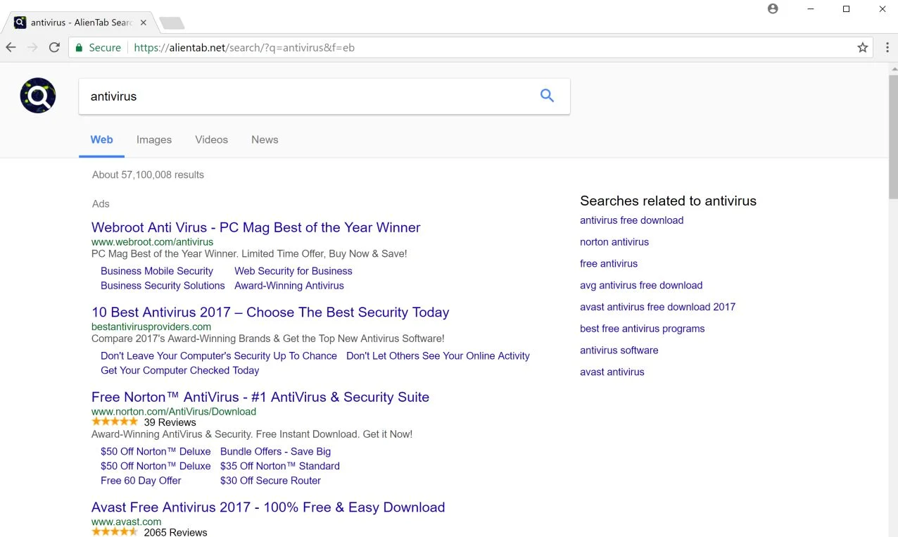 AlienTab New Tab AlienTab New Tab redirect