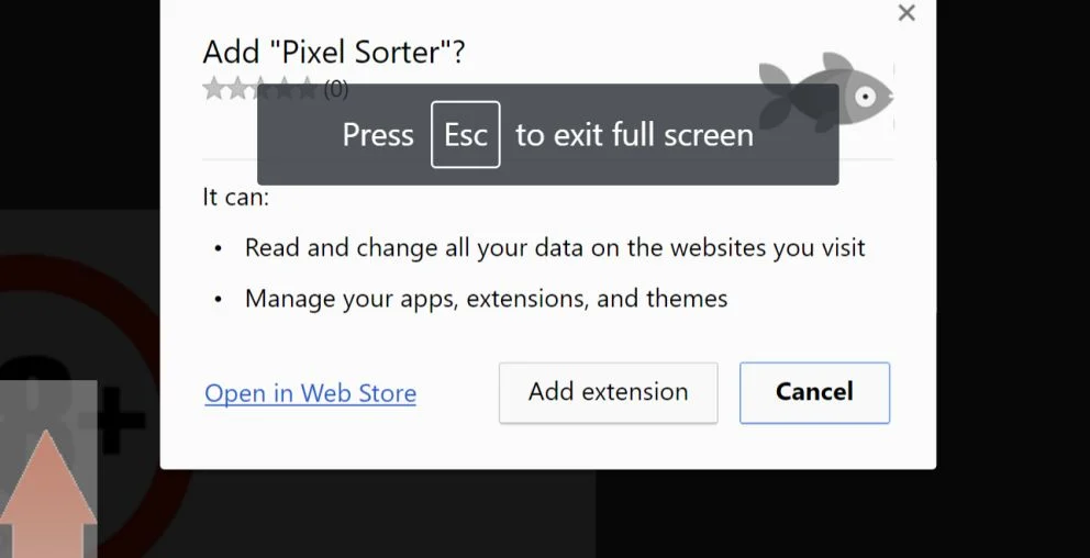 Pixel Sorter by pro.pixelsorter.top Chrome Extension Pixel Sorter by pro.pixelsorter.top virus